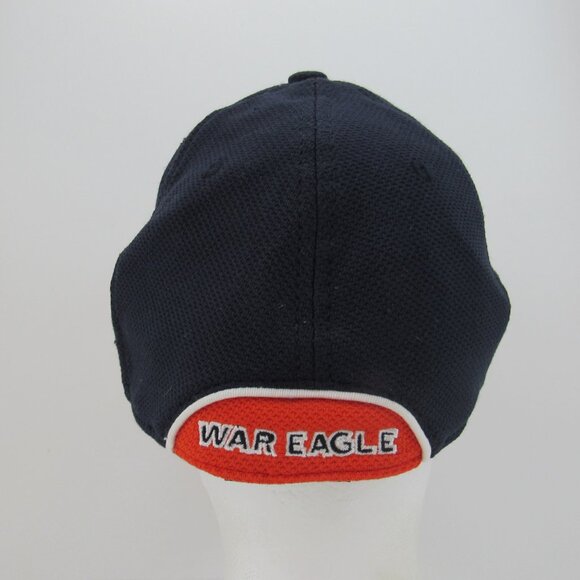 Auburn University War Eagle New Era Men's Blue & Orange One Size Cap Hat Sm-Med - Picture 6 of 9